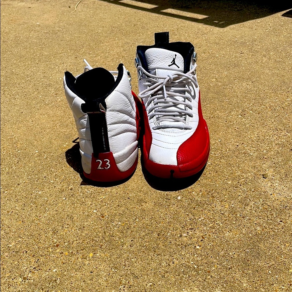 Jordan Kids Sneakers - White and Red